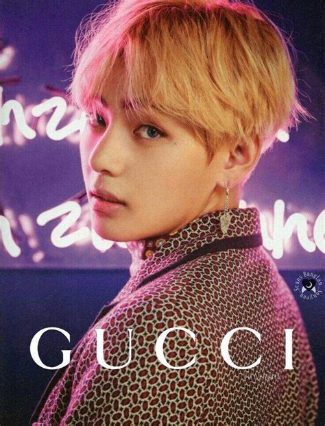 taehyung gucci scarf|bts Gucci tae.